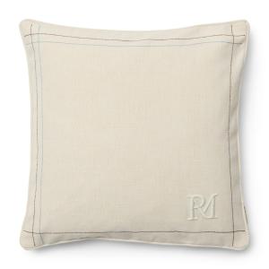 Housse de coussin, blanc cassé