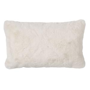 Housse de coussin blanche 30x50 cm