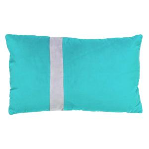 Housse de coussin bleu 30x50 cm
