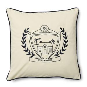 Housse de coussin, bleu marine