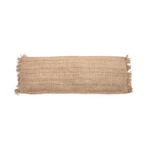 Housse de coussin Coton Beige 35x100x10cm