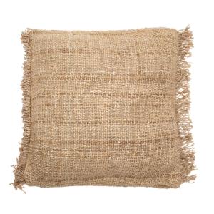 Housse de coussin Coton Beige 60x60x10cm