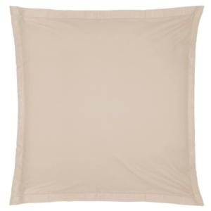 Housse de coussin coton beige 63x63cm