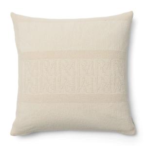 Housse de coussin, coton, blanc, 60x60