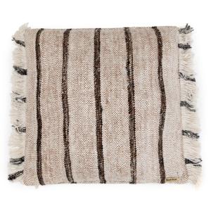 Housse de coussin Coton Bohème Blanc 60x60x10cm