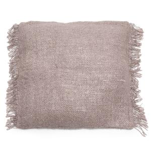 Housse de coussin Coton Gris 60x60x10cm