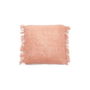 Housse de coussin Coton Rose 40x40x10cm