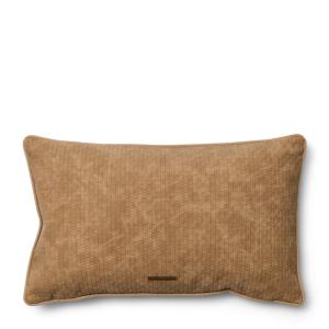Housse de coussin, couleur camel