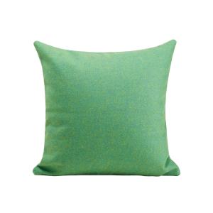 Housse de coussin en 100% laine Vert