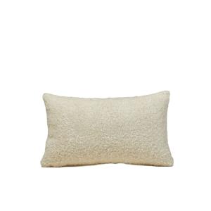 Housse de coussin en acrylique  beige 28x47 cm