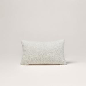 Housse de coussin en acrylique  ecru 28x47 cm