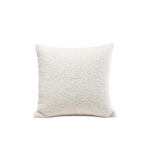 Housse de coussin en acrylique  ecru 40x40 cm