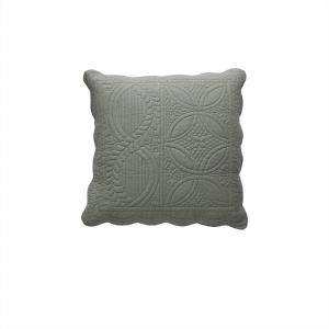Housse de coussin en coton 370 g/m² marron glacé 40x40cm