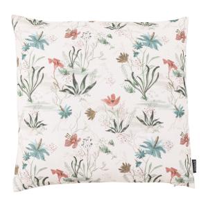 Housse de coussin en coton biologique imprimé floral multic…