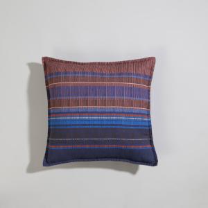 Housse de coussin en coton biologique motifs géométriques m…