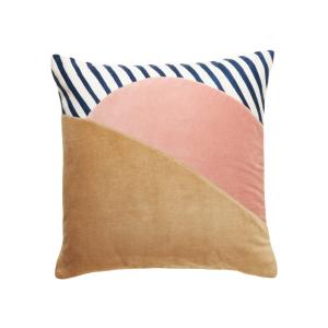 Housse de coussin en Coton Écru et multicolore 50x50 cm