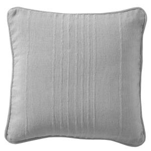 Housse de coussin en coton gris 65x65