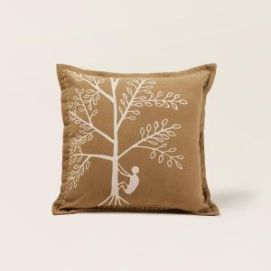 Housse de coussin en Coton imprimé, finition volant plat Ma…