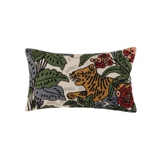 Housse de coussin en Coton Ivoire 28x47 cm