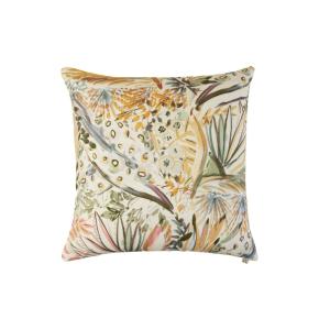 Housse de coussin en coton multicolore 50x50 cm