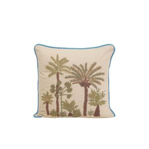 Housse de coussin en coton naturel 40x40 cm