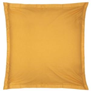 Housse de coussin en coton ocre 63x63cm