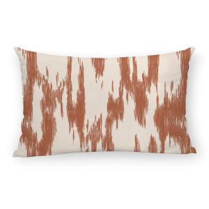 Housse de coussin en coton orange 30x50 cm