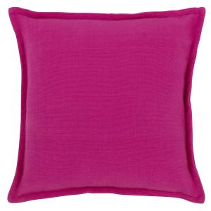 Housse de coussin en coton recyclé texturé rose fushia 40x4…