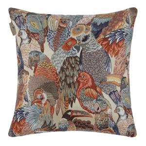 Housse de coussin en Jacquard effet tapisserie Orange 50x50…