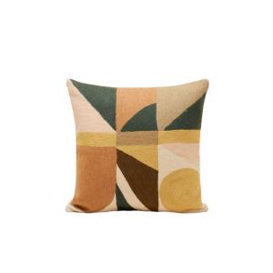 Housse de coussin en laine naturel 40x40 cm