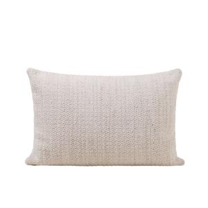 Housse de coussin en laine naturel 40x60 cm
