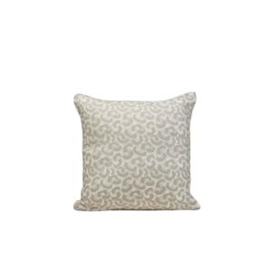 Housse de coussin en lin gris 40x40 cm
