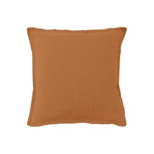 Housse de coussin en lin lavé Ambre 40x40cm
