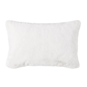 Housse de coussin en polyester naturel 40x60 cm