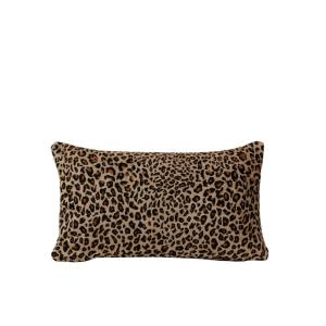 Housse de coussin en viscose naturel 28x47 cm
