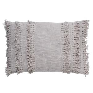 Housse de coussin Gris 40x60 cm - Couleur unie