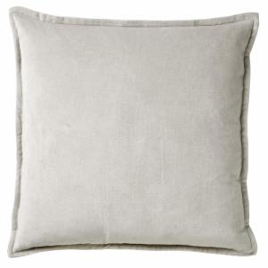 Housse de coussin Gris 50x50 cm - Couleur unie