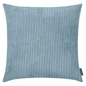 Housse de coussin gros velours cotelé bleu pétrole 60x60 cm…