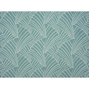 Housse de coussin imprimé art déco polyester vert clair 40x…