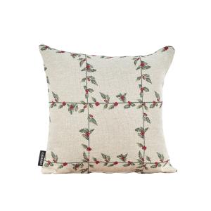 Housse de coussin jacquard multicolore 45x45cm