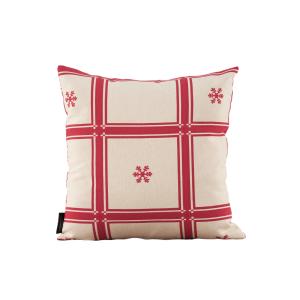 Housse de coussin jacquard réversible multicolore 30x50cm