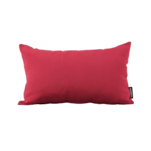 Housse de coussin jacquard réversible rouge 30x50cm