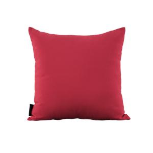 Housse de coussin jacquard réversible rouge 45x45cm