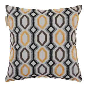 Housse de coussin jaune 40x40 cm