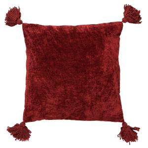 Housse de coussin Nino Merlot 45x45 cm