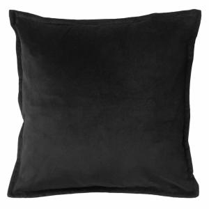 Housse de coussin Noir 50x50 cm - Couleur unie