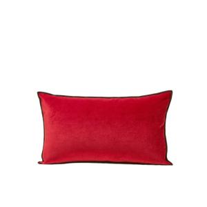 Housse de coussin Polyester,Polyester ROUGE 28x47 cm