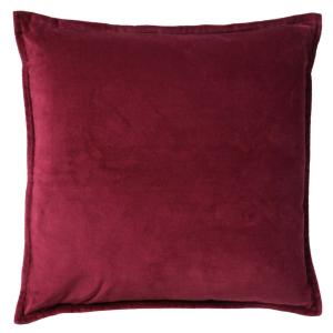 Housse de coussin rouge 50x50 cm