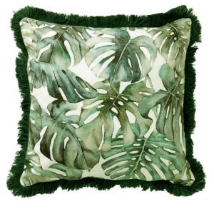 Housse de coussin Vert 45x45 cm - Fleuri