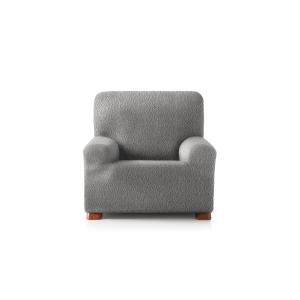 Housse de fauteuil extensible gris clair 80 - 130 cm